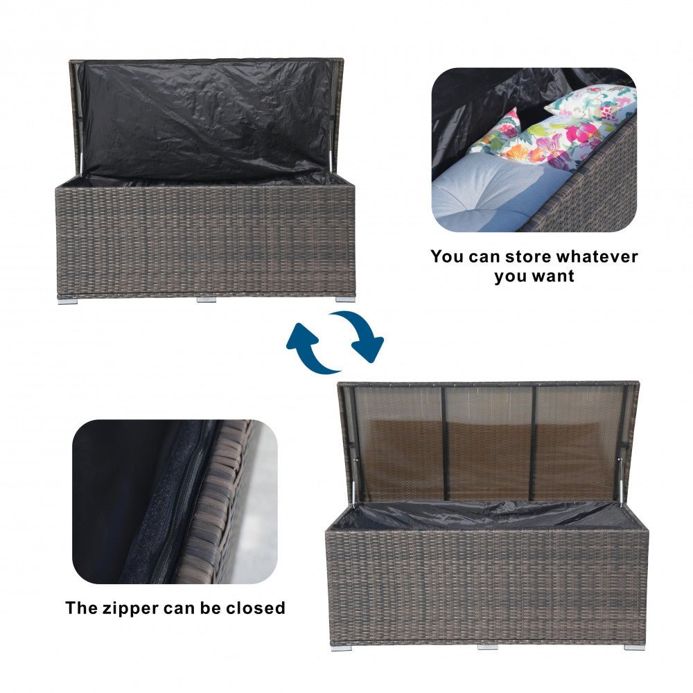 412L Storage Box - Brown - Rathwood Store