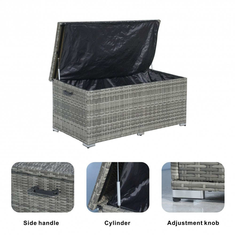 412L Storage Box - Grey - Rathwood Store