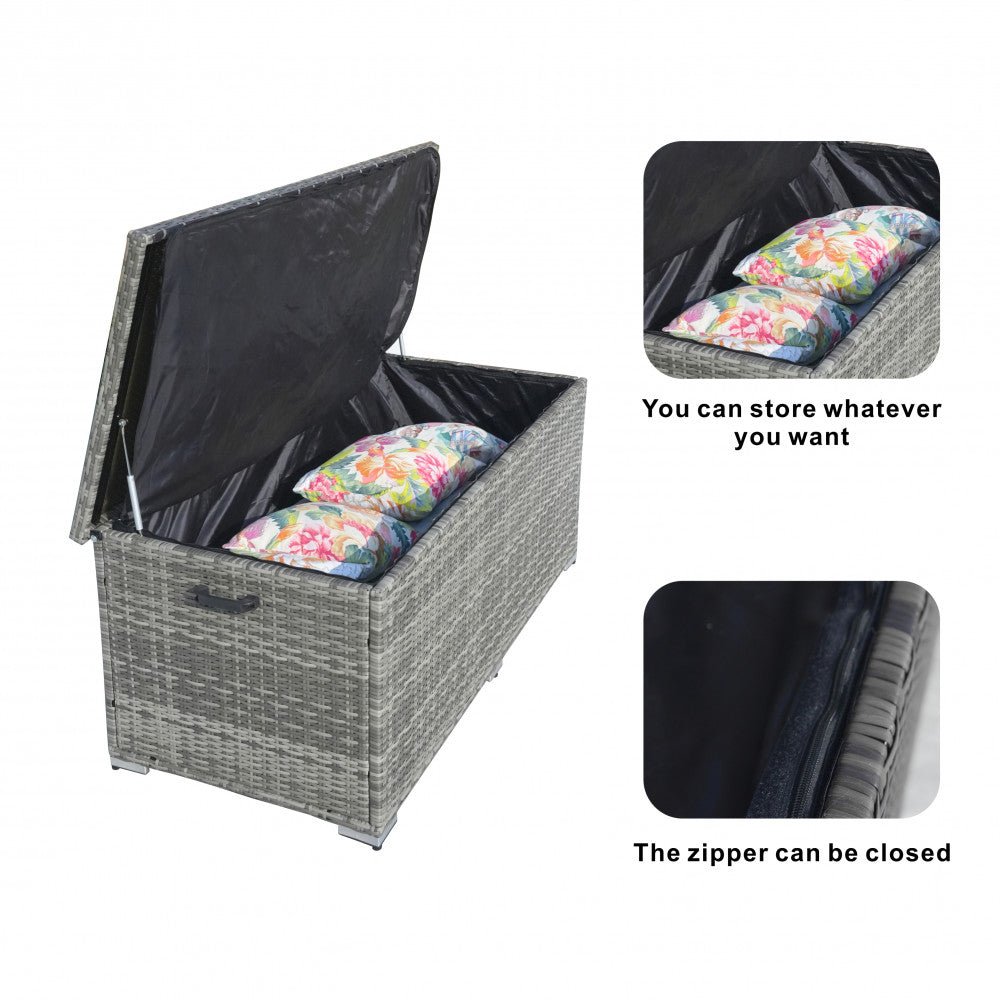412L Storage Box - Grey - Rathwood Store