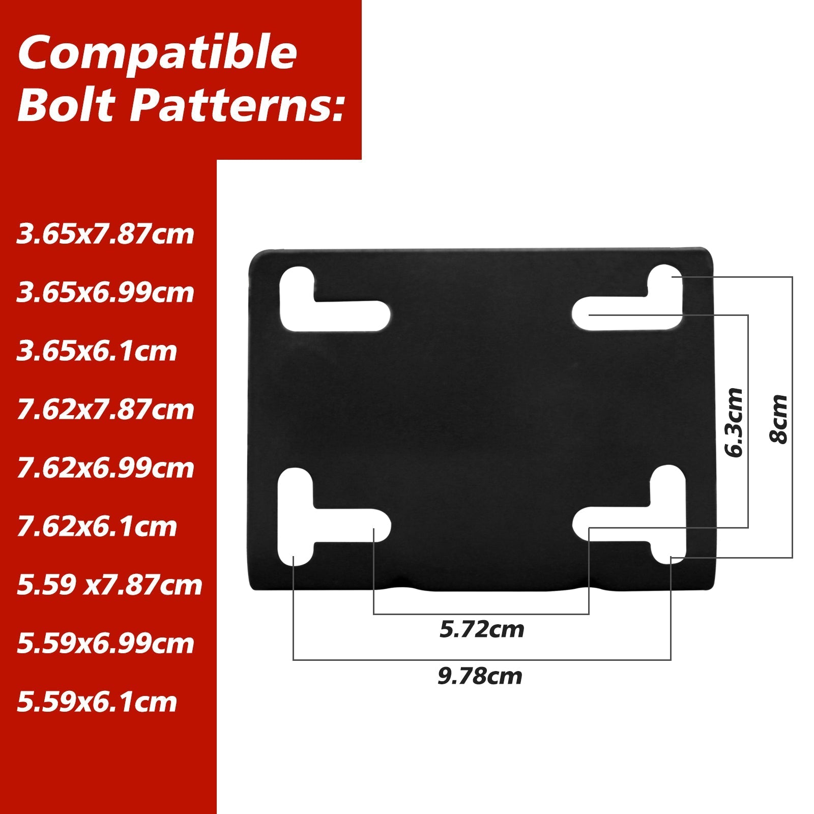 Basketball Rim Replacement, 45.72cm Wall/Door Mounted, Heavy Duty, Black