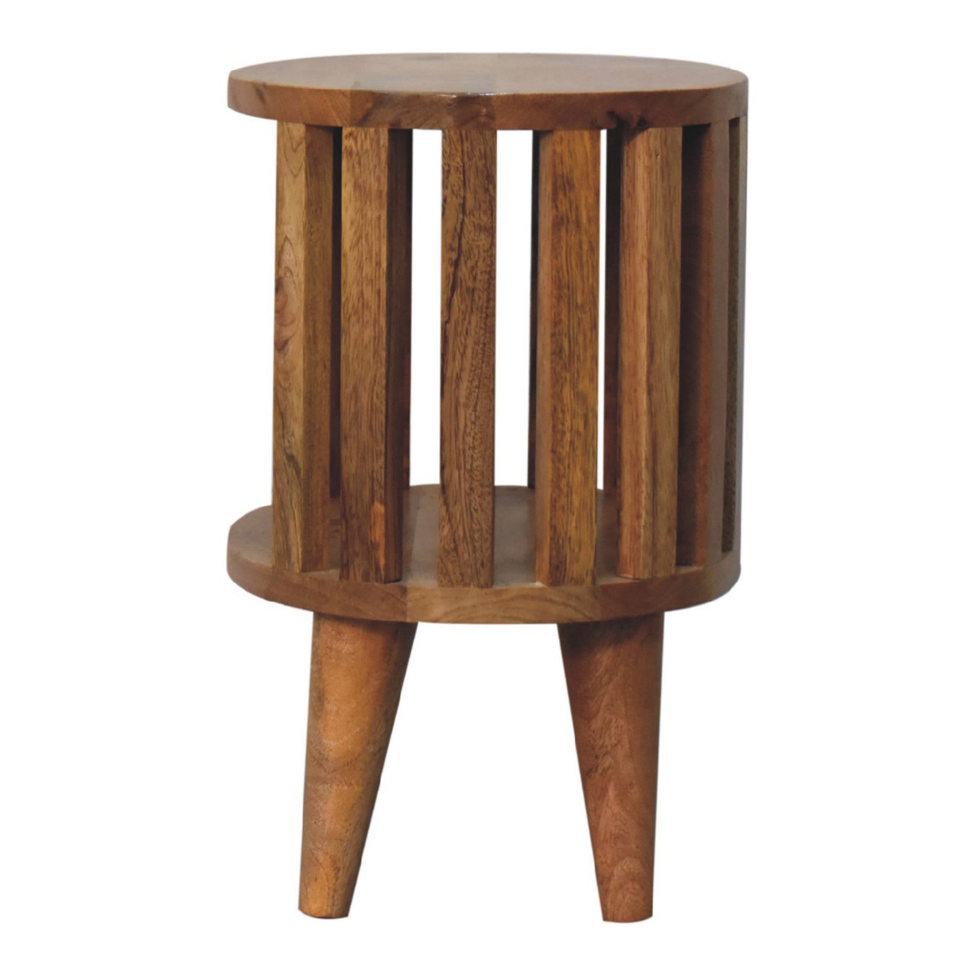 Ariella Single Shelf Bedside Open Shelf Solid Wood