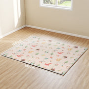 Foldable Baby Play Mat Double-Sided Reversible Foam Soft Crawling Mat, Multicolor Plastic