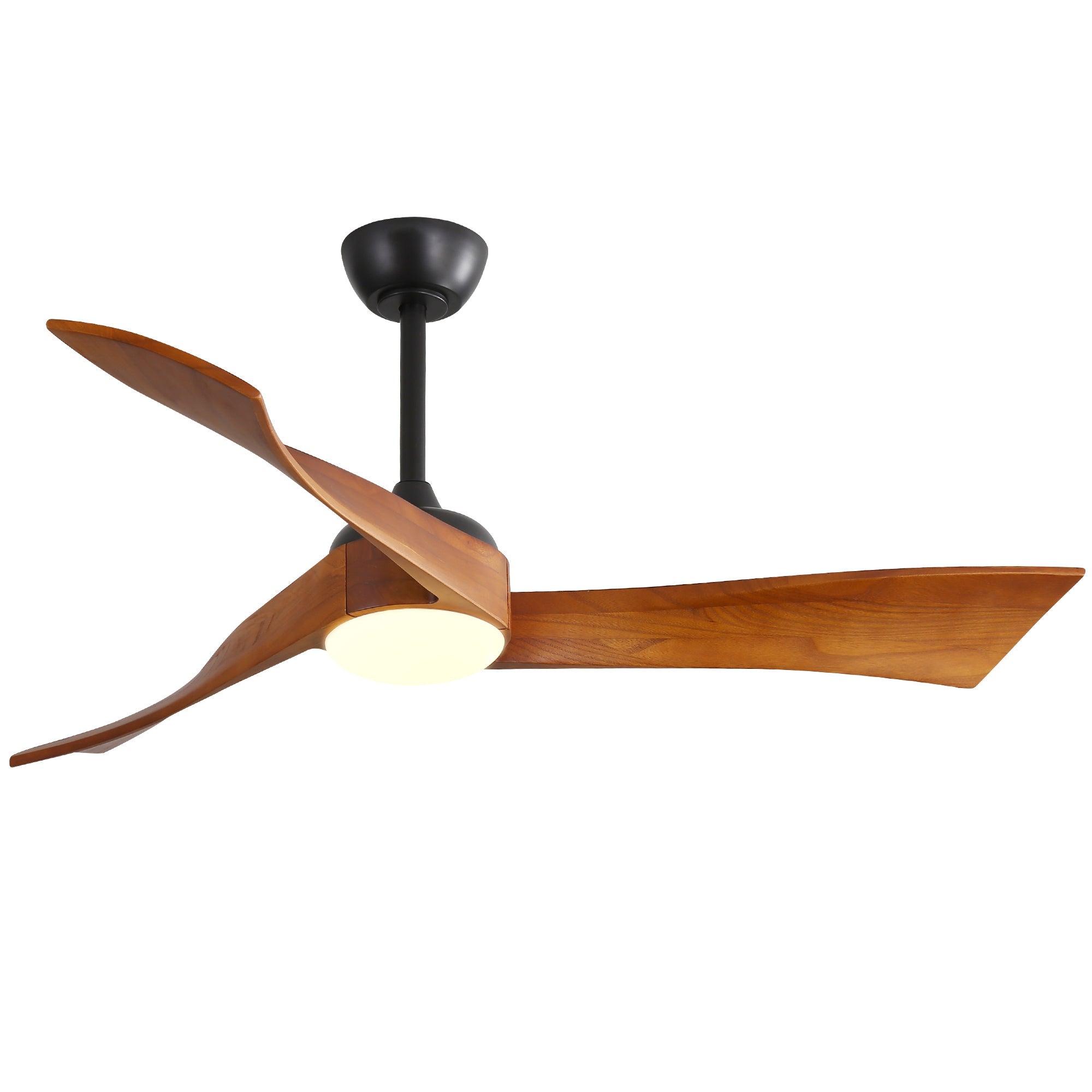 52-inch Ceiling Fan with Light, 6 Speed Settings, Energy-Saving DC Motor, Remote Control