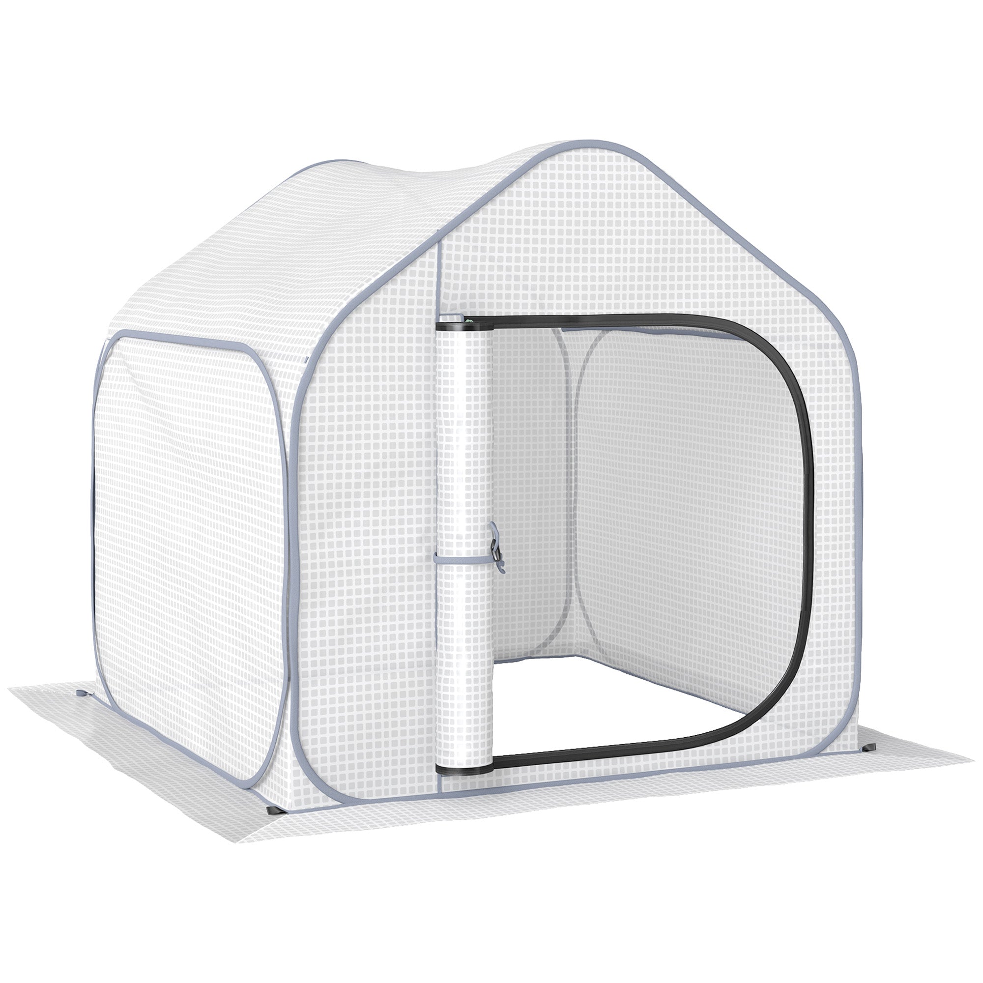 Pop-Up Greenhouse 150 x 148cm White