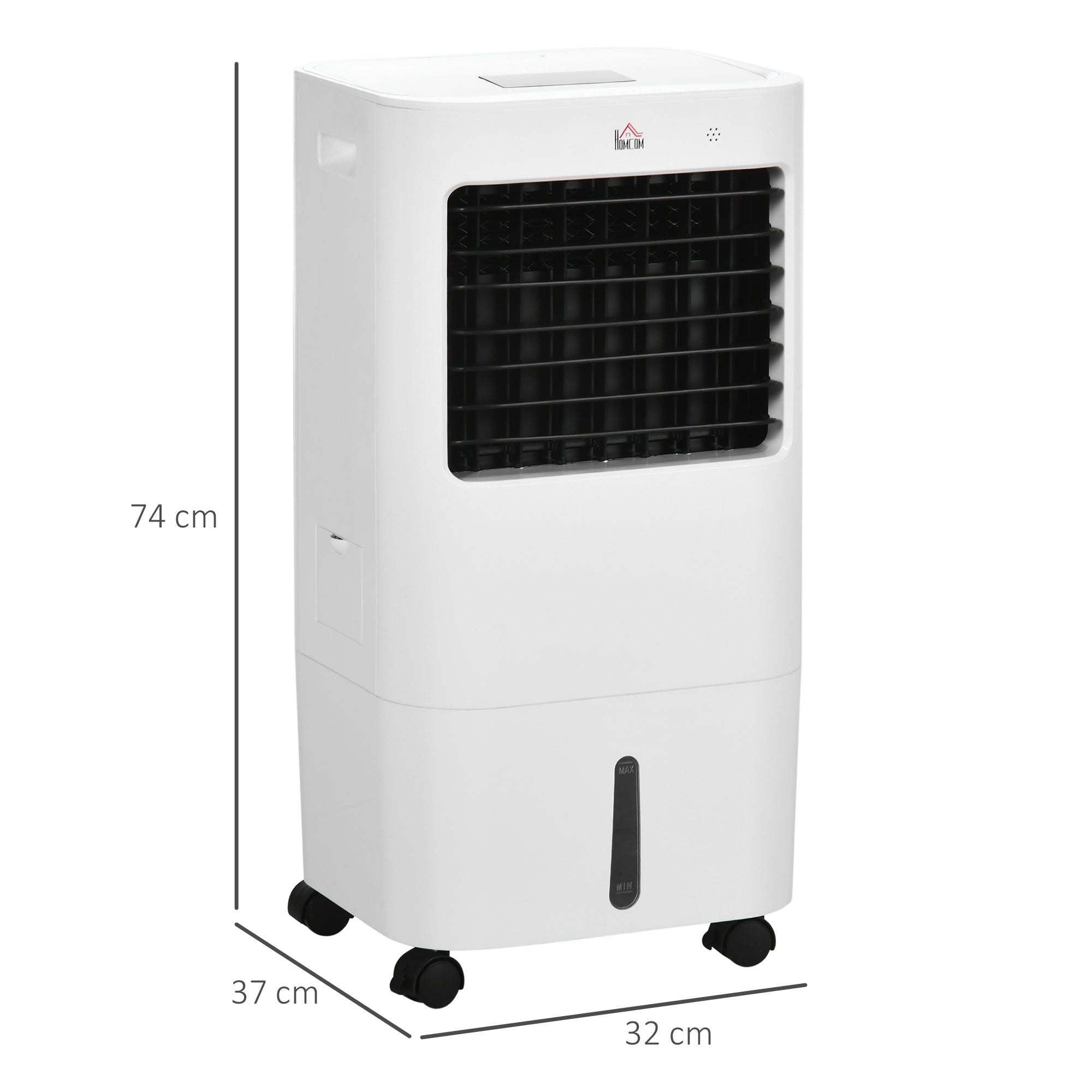 3-in-1 Portable Air Conditioner, 15L Water Cooling 65W, for 20m² Rooms, White