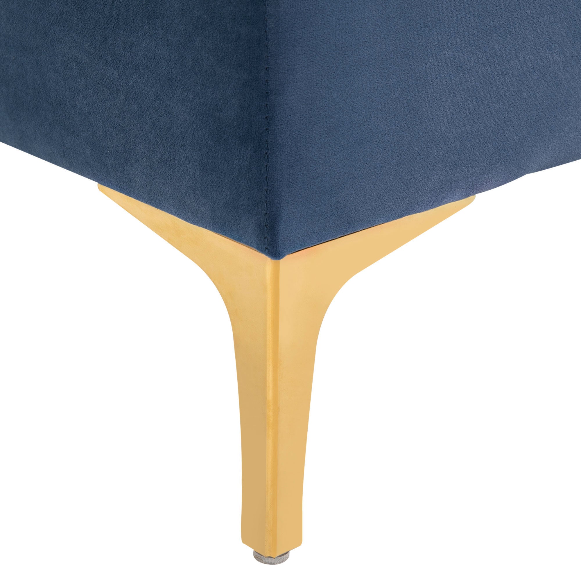 Bench Bed Shoe Bench Velvet Blue