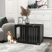Hundekäfig, Hundebox, Transportkäfig, Schwarz