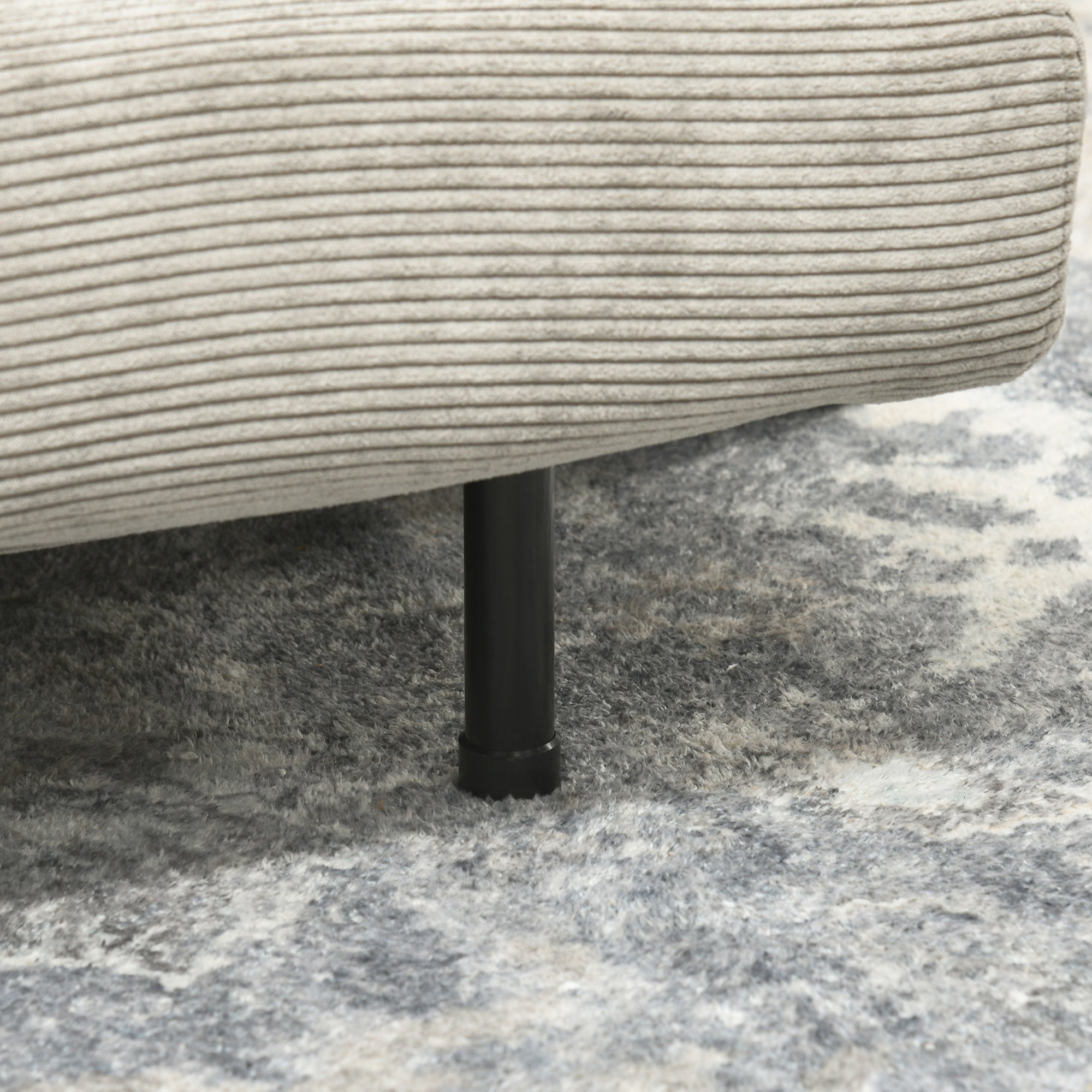 Sofa Bed Fold-Down Adjustable Backrest Velvet Grey