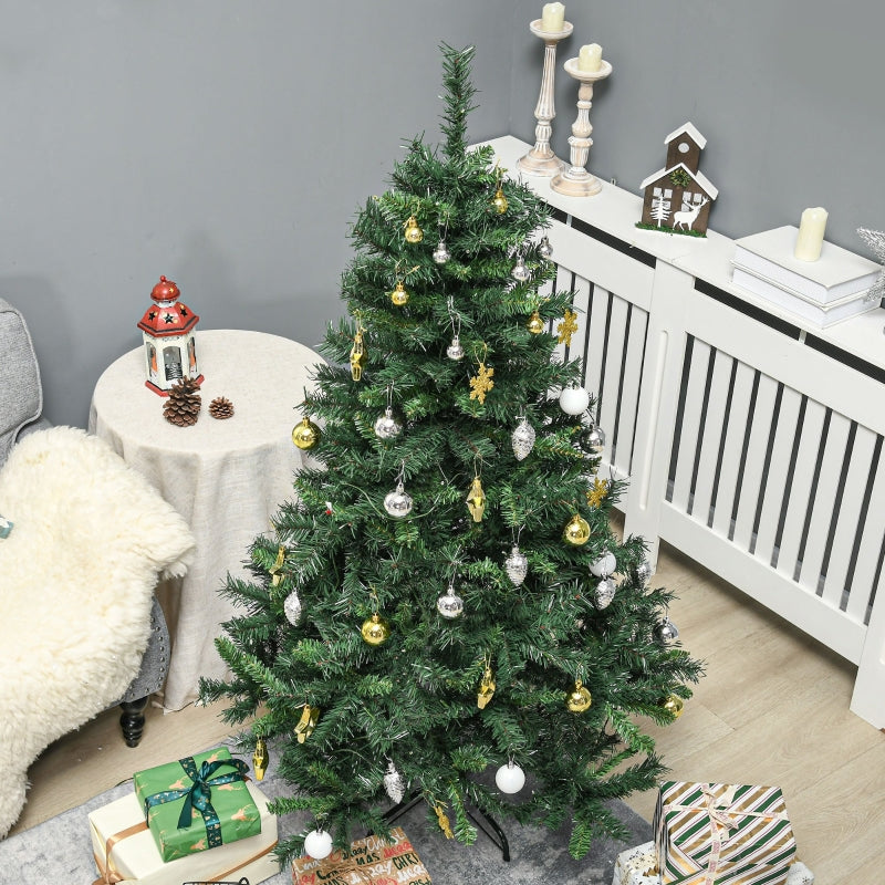 Christmas Tree Artificial, Decorations Included, Green