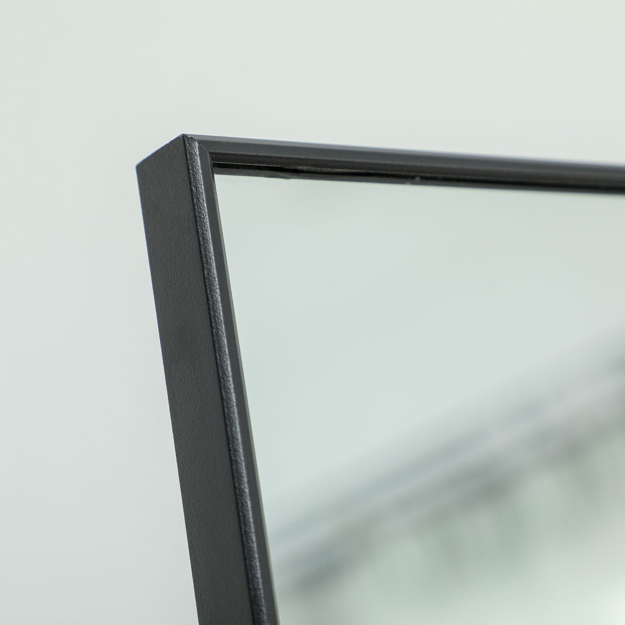 Standing Mirror, Freestanding Full Length Dressing Mirror with Stand, Aluminum