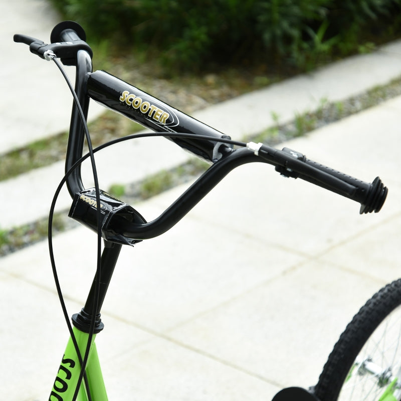 Children's Scooter with Pneumatic Tires, Handbrake