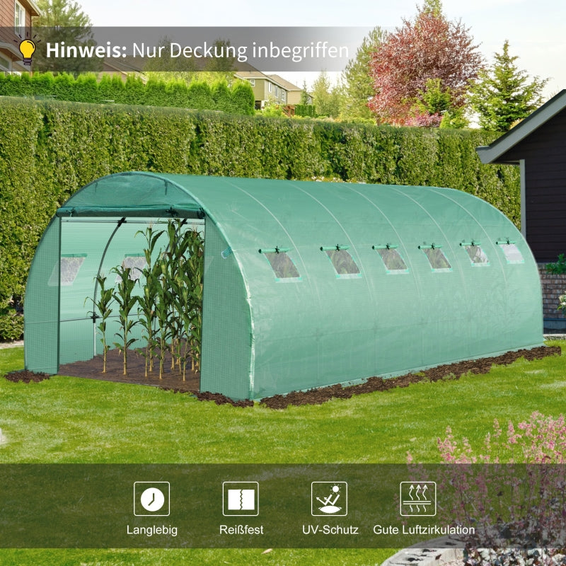 Greenhouse Film, Waterproof UV Protection PE, Green