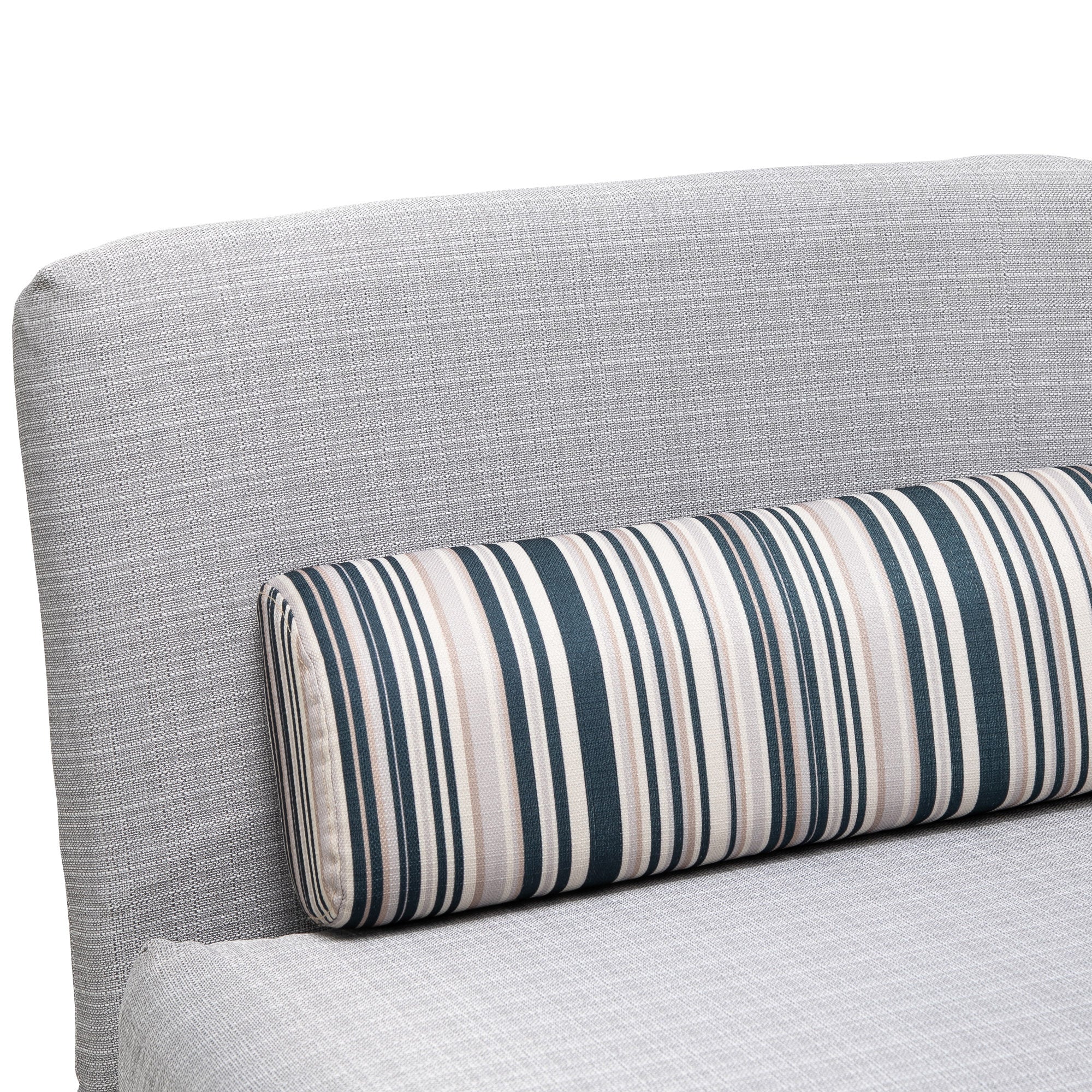 Folding Bed Sleeper Chair Guest Bed Sofa, Folding Mattress Metal, Grey 75x70x75cm