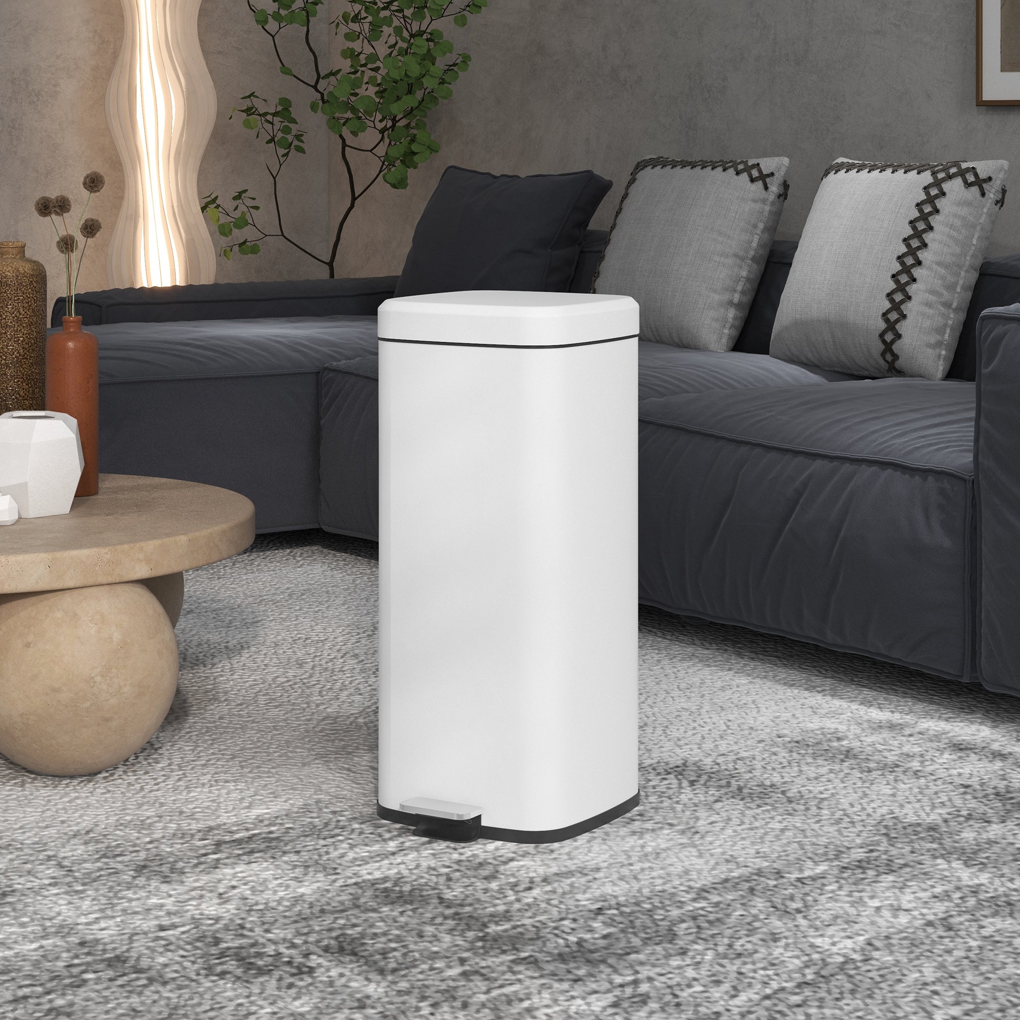 Pedal Bin 30L, Foot Pedal Metal