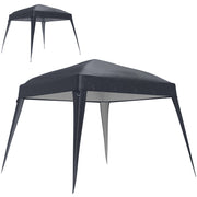 Gazebo Replacement Roof, 3x3m, Water-Repellent, Winter-Proof, Dark Grey