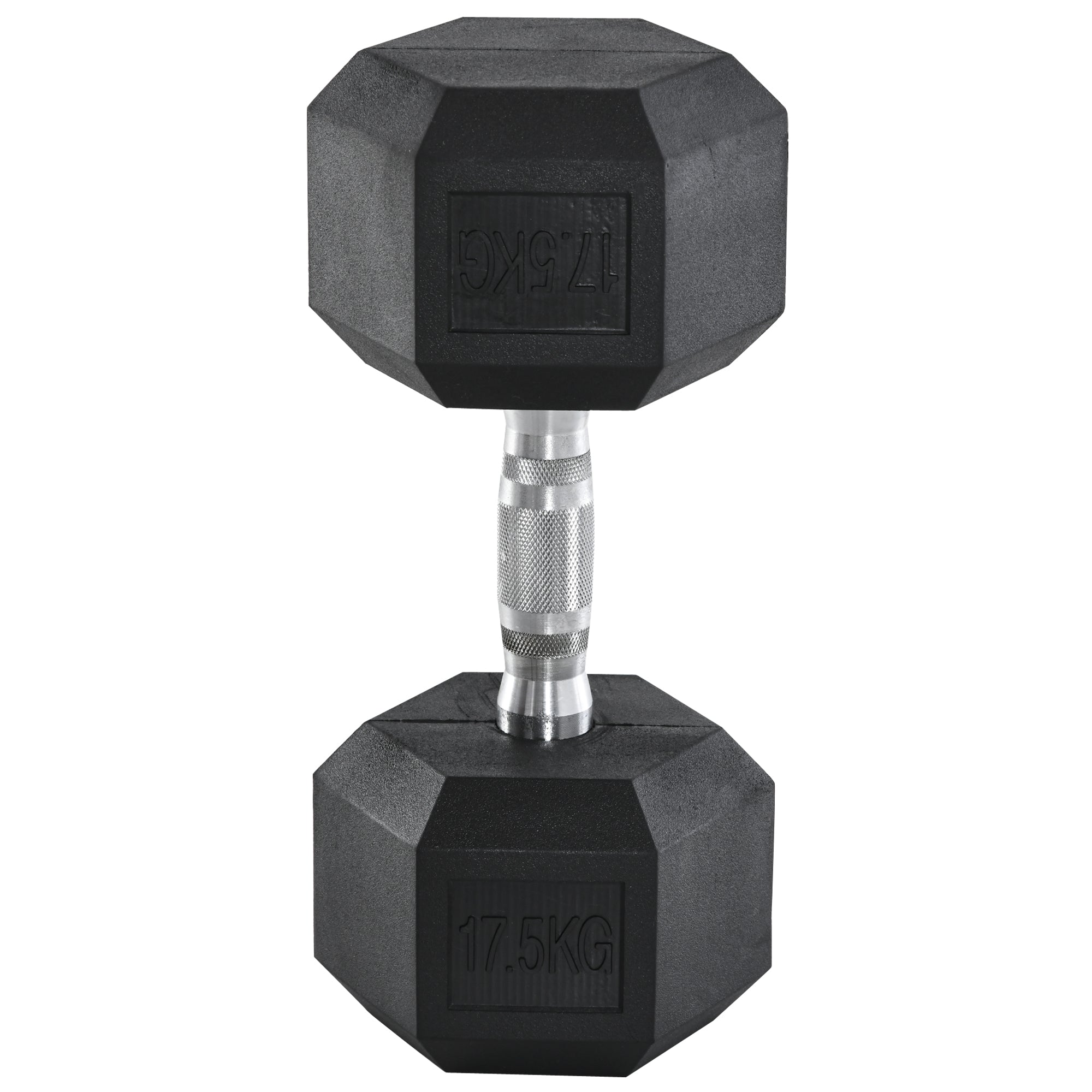 Hexagon Dumbbells 17.5kg Strength Training Black