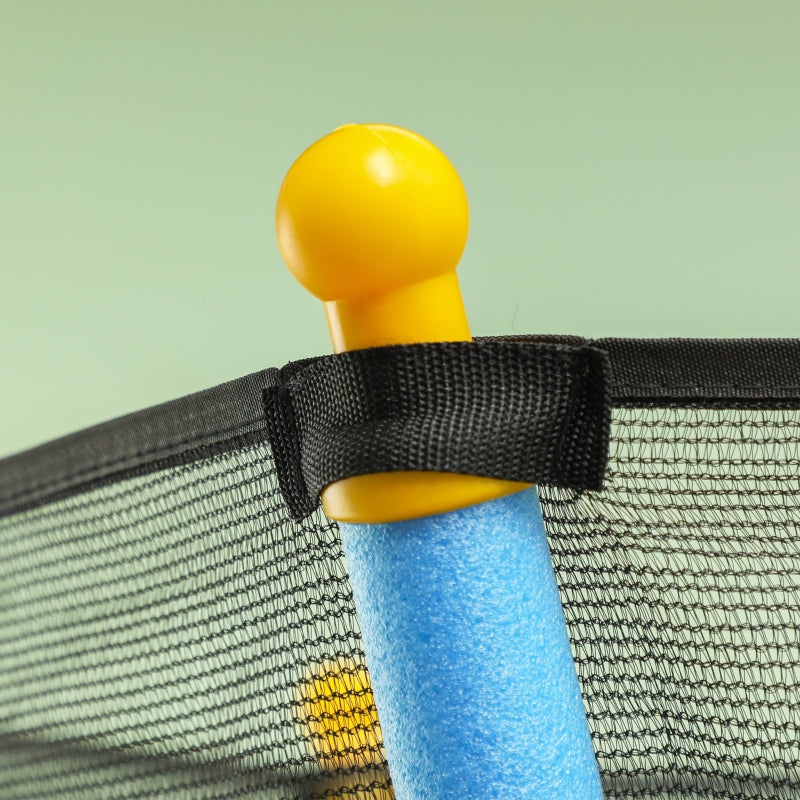 Kids Trampoline Mini Bouncer with Enclosure Safety Net - Blue