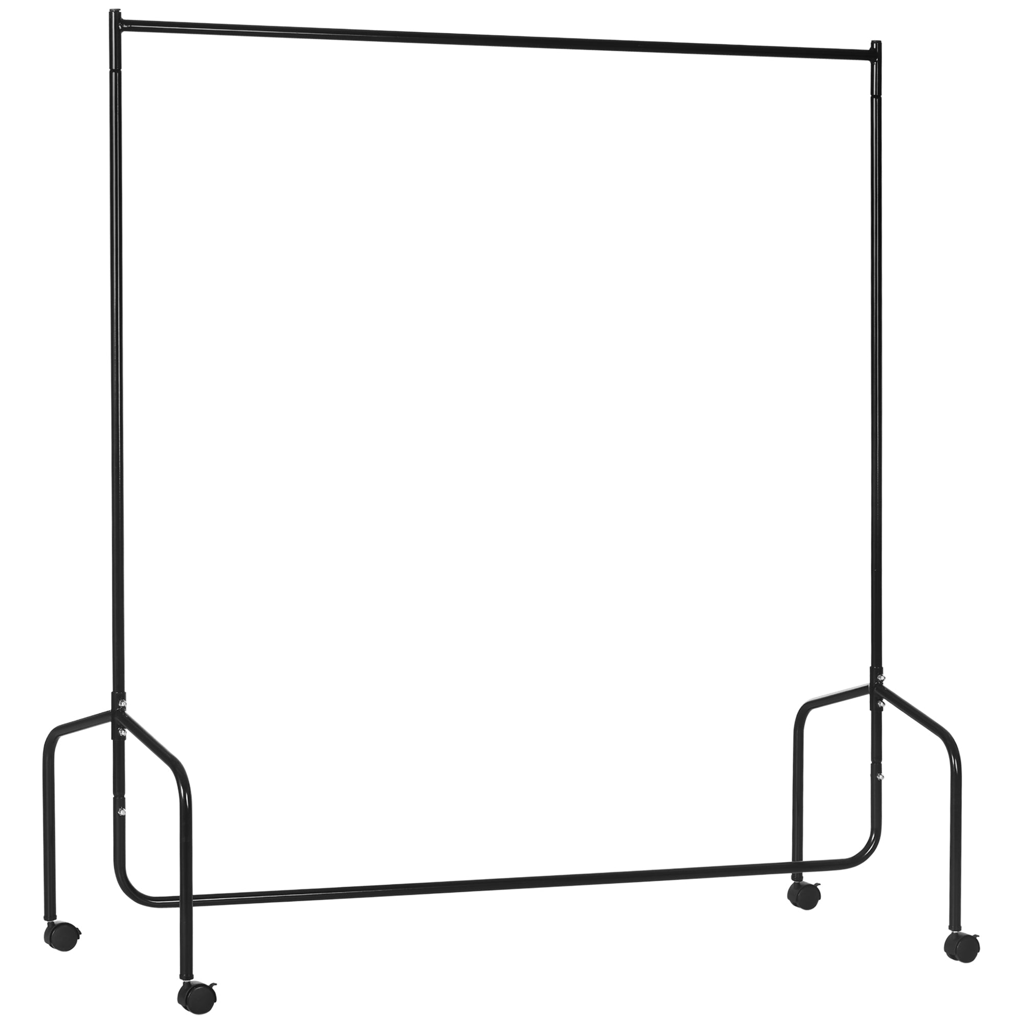 Clothes Rack 150x60x170cm, Sturdy, Easy Assembly, Metal