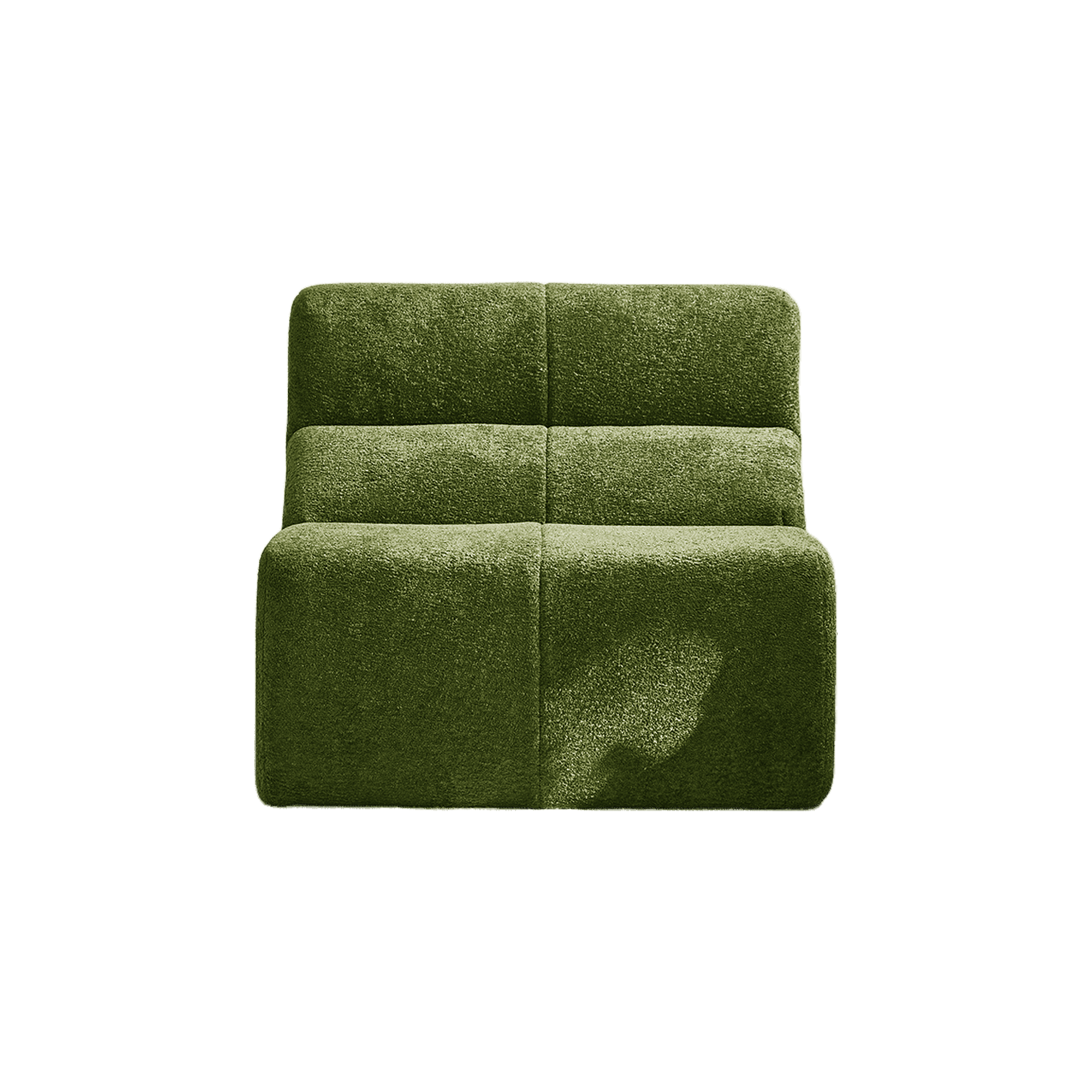 Single Sofa Chair Cloud-Soft Raindrop - Velvet