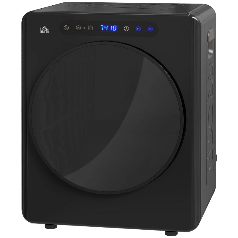 Tumble Dryer, 6 Programs, 4 kg, Compact, Touch Control, Black