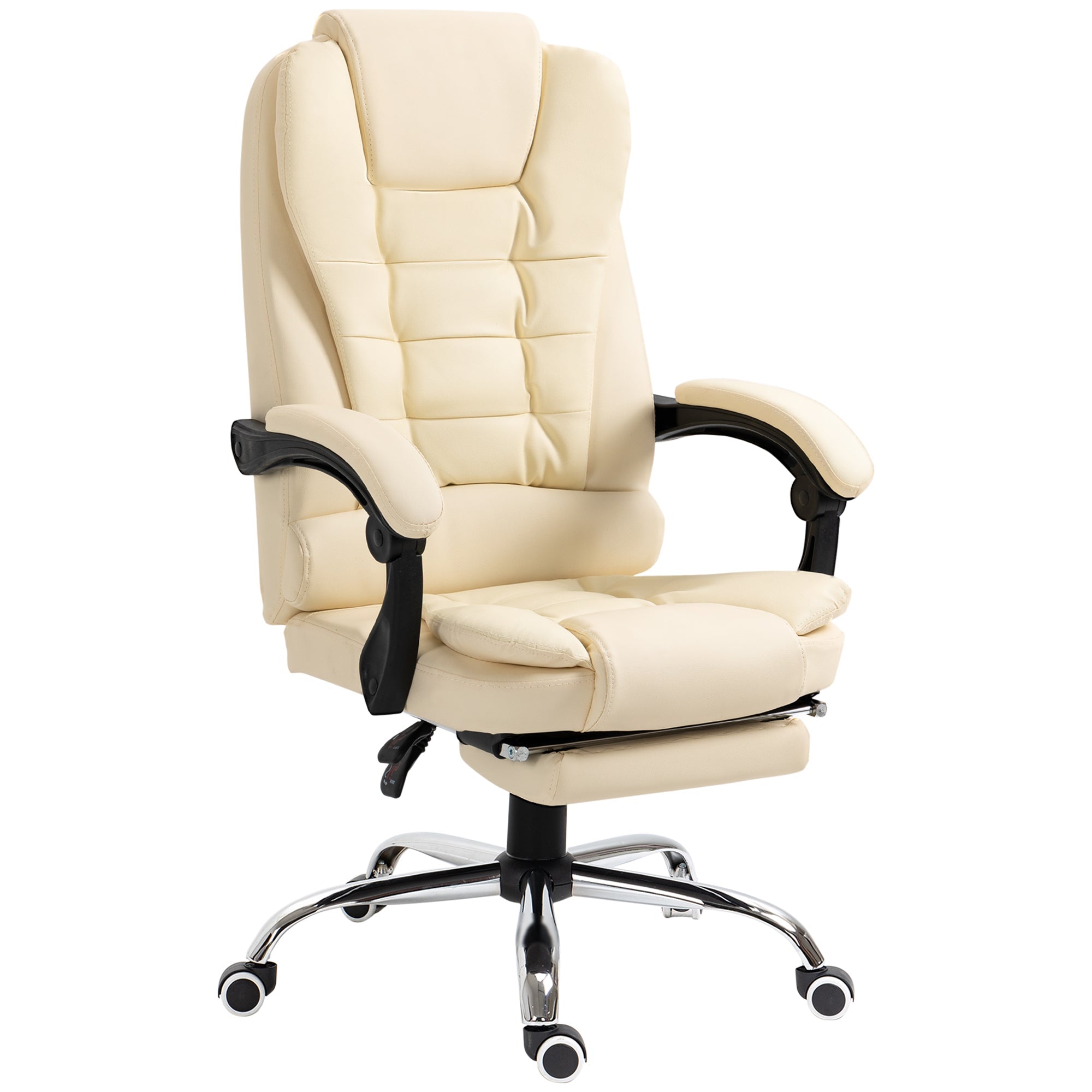 Chefsessel mit Fußstütze, ergonomisch, Kunstleder