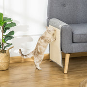 Kratzmatte, 2-teilig Sisal für Katzen, Grau