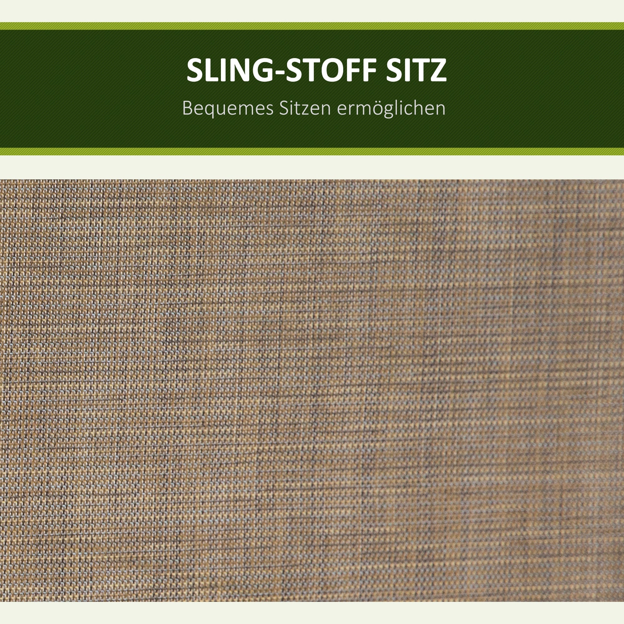 Hollywood Swing 3-Seater Adjustable Sunshade 300kg Capacity, Brown