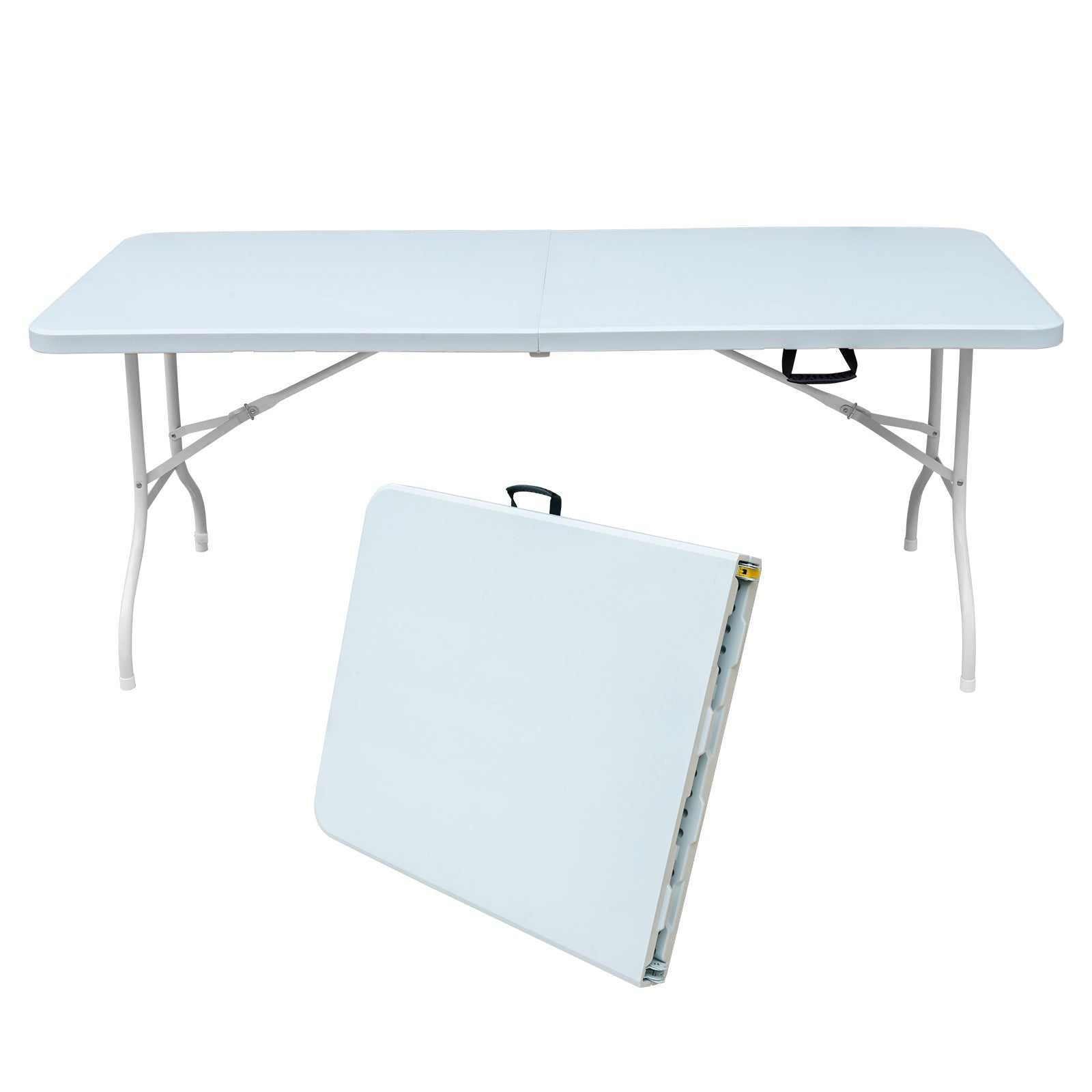 Portable Folding Table 180cm Heavy Duty (White)