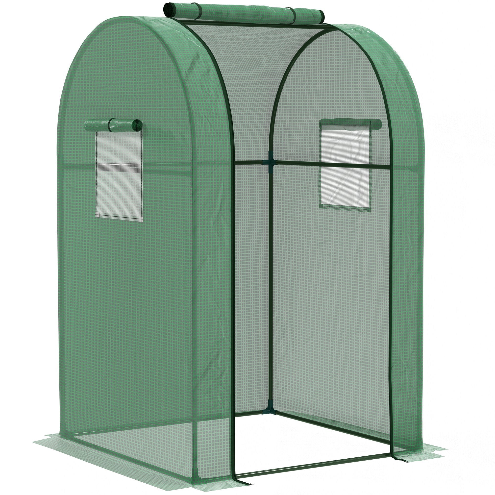 Mini-Gewächshaus, tragbar, 94 x 94 cm – Grün