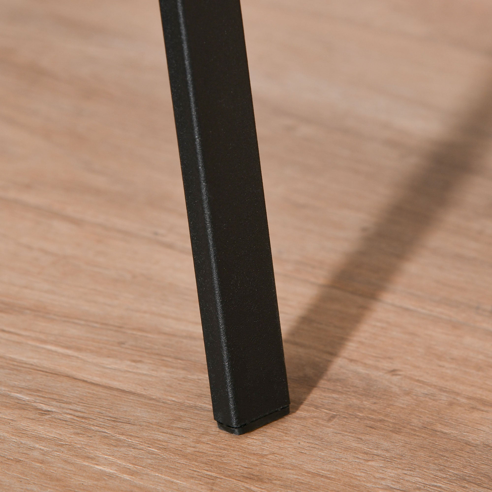 Coat rack standing, 180 cm, black metal