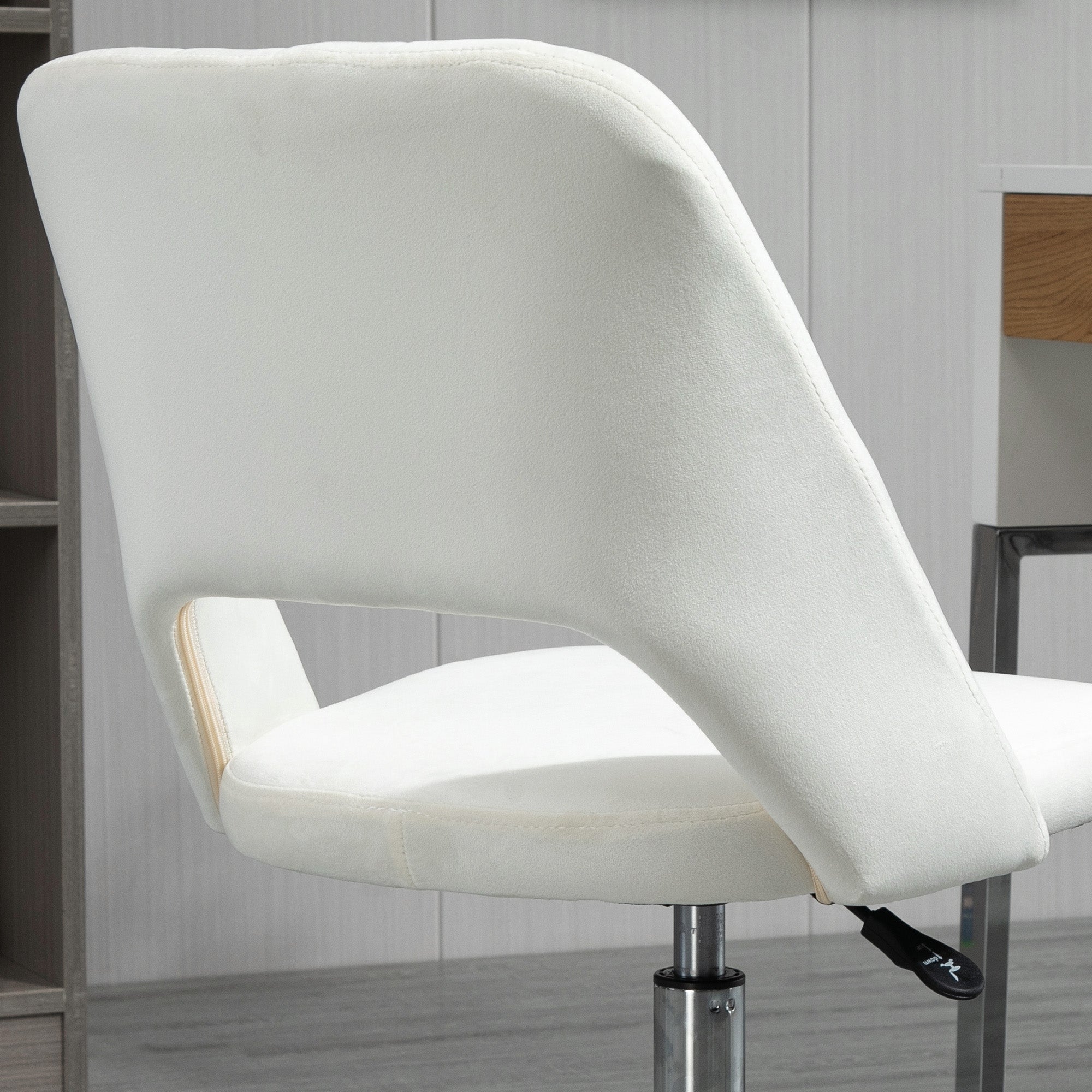 Swivel Chair Height-Adjustable Compact Ergonomic, Beige
