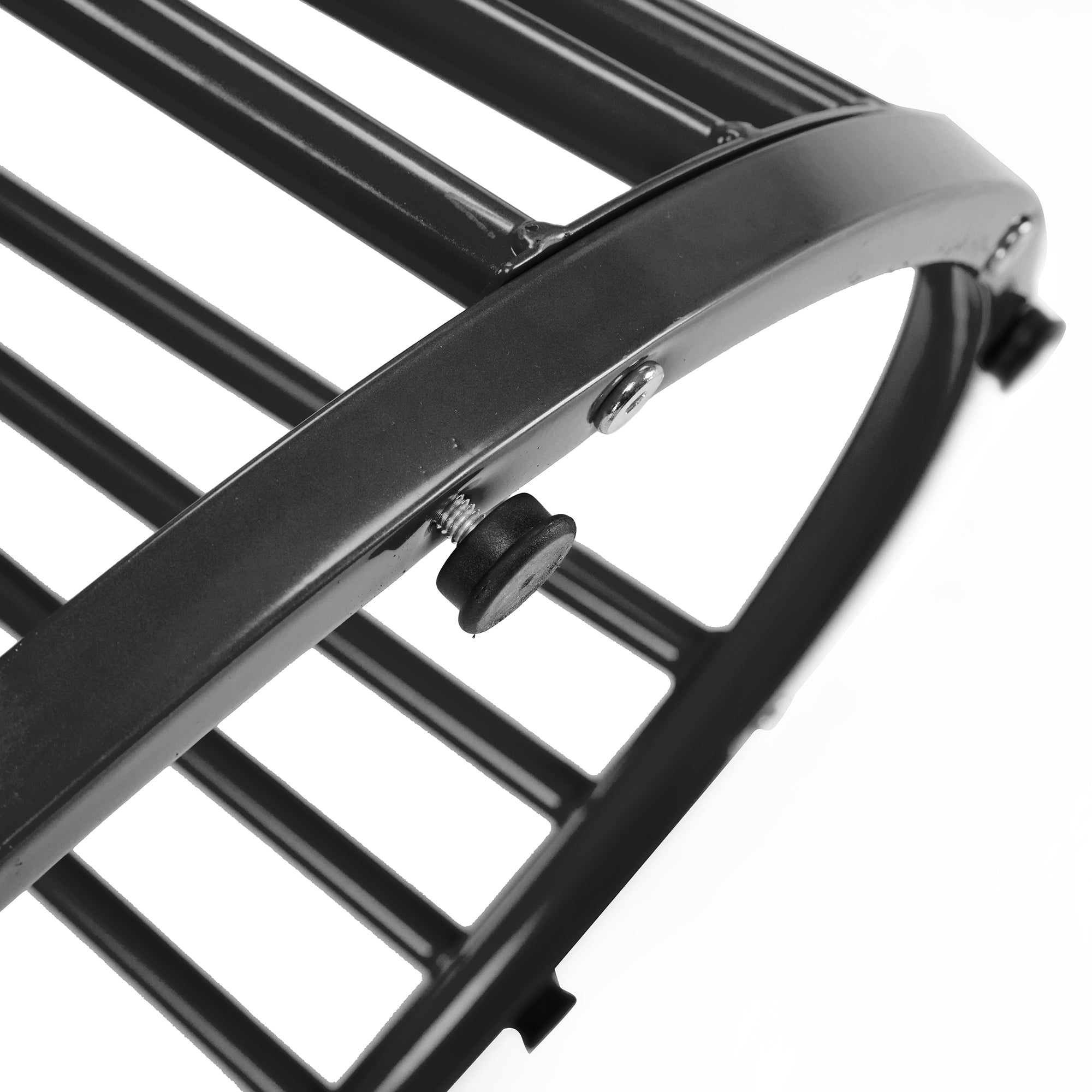 Kitchen Table Modern Marble Top Sturdy Metal Frame - White/Black