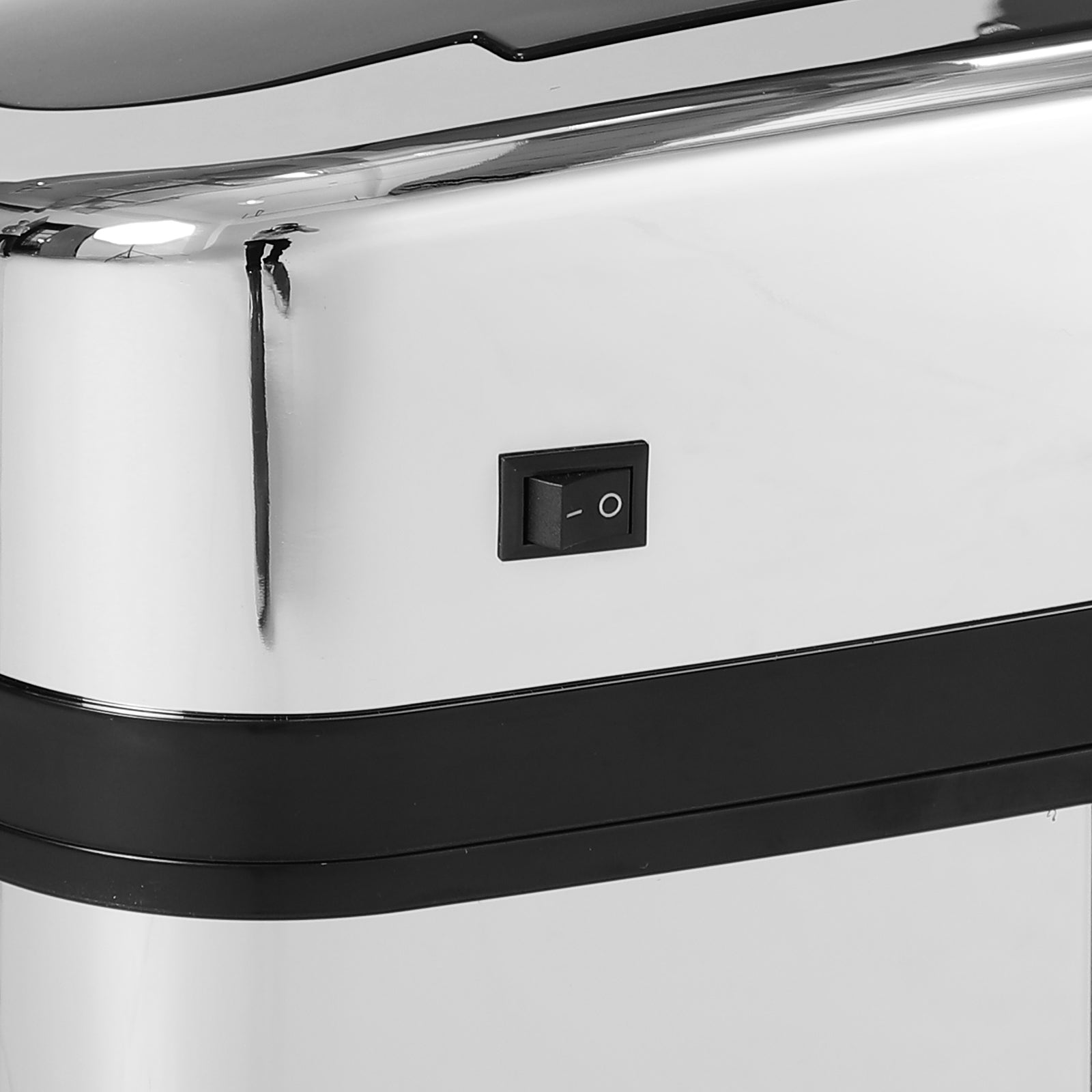 Automatic Sensor Waste Bin 30L IR Square Stainless Steel