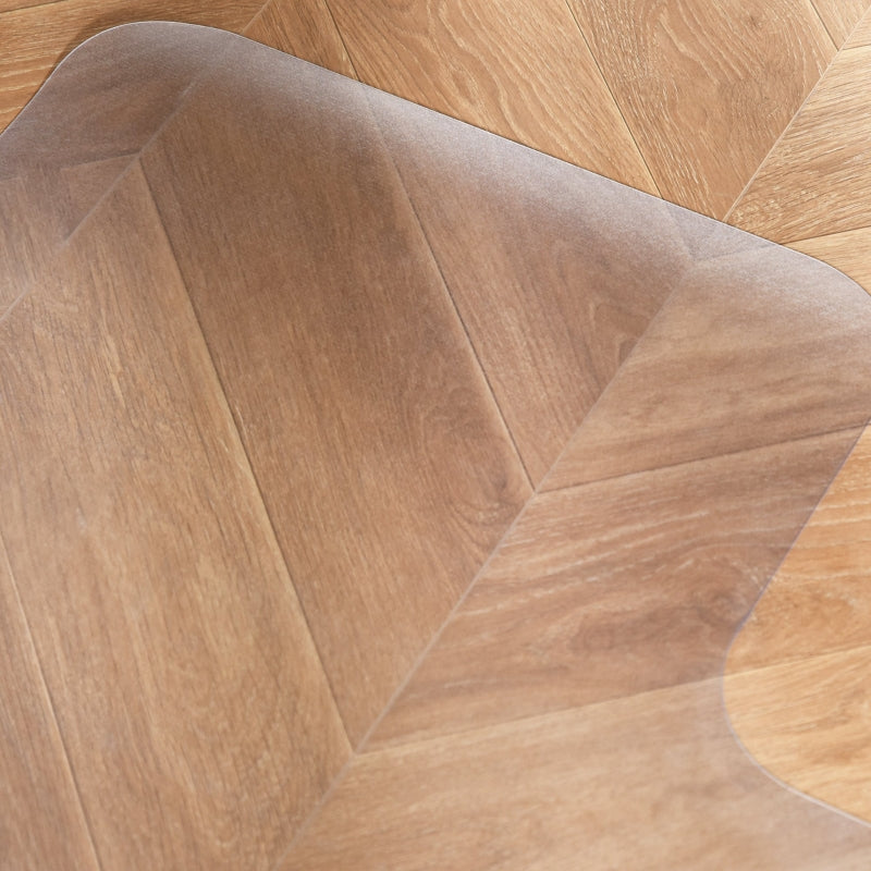 Floor Protection Mat 90x120cm, Scratch-Resistant, Transparent Plastic