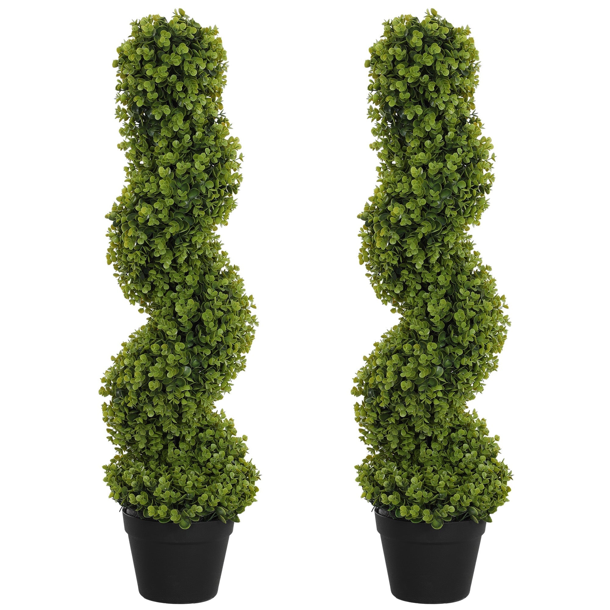 Artificial Spiral Eucalyptus, 90 cm Indoor Plant, Green