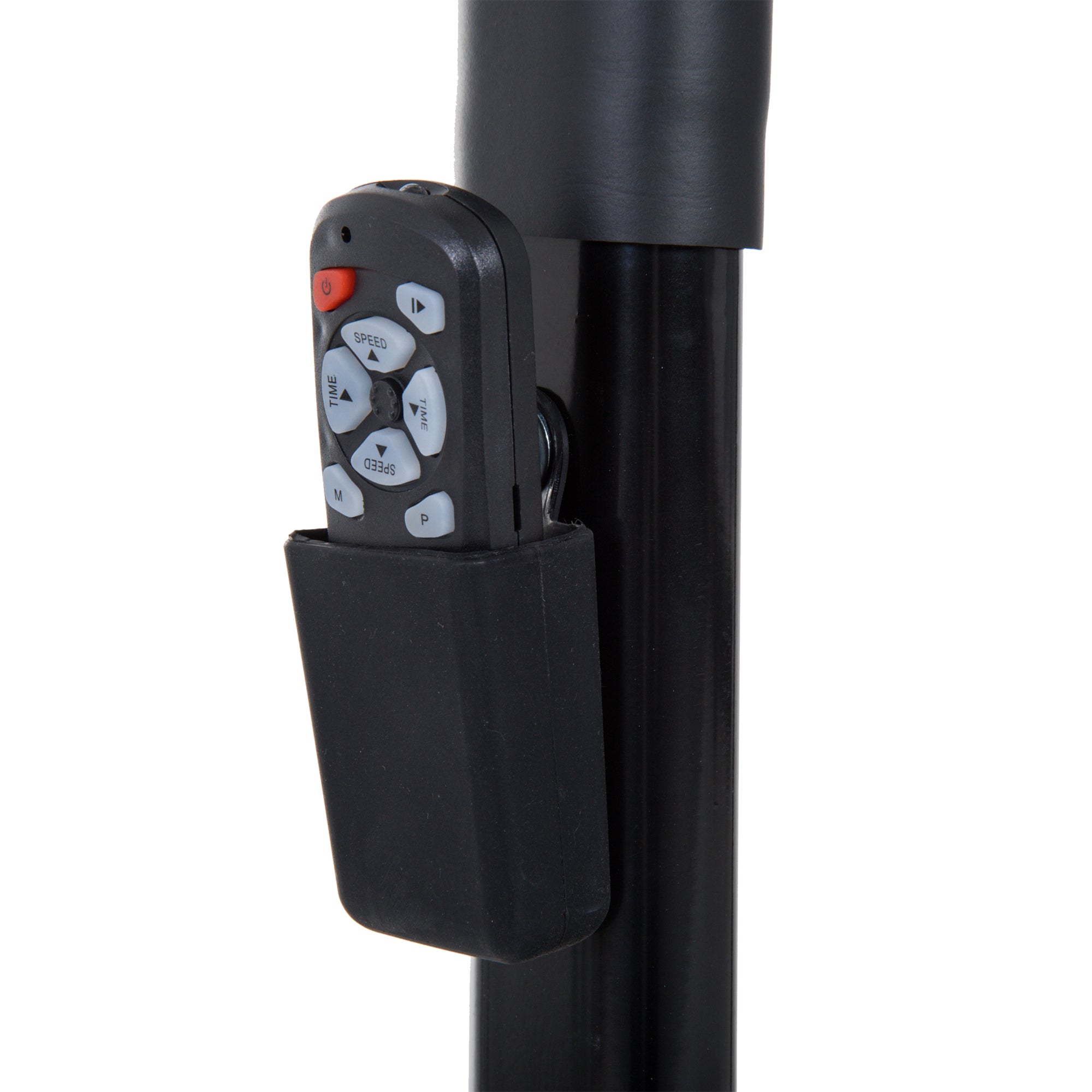 Electric Treadmill, Foldable Fitness Equipment 1-6 km/h, Sturdy Steel Frame, Black