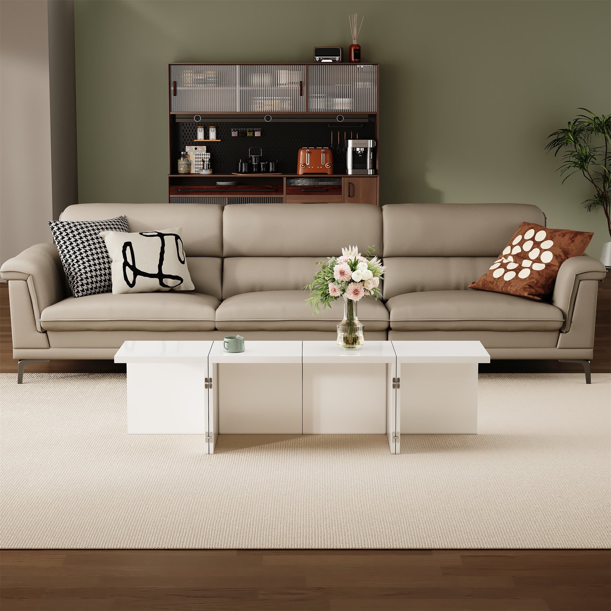 Coffee Table, DIY High Gloss Free Combination