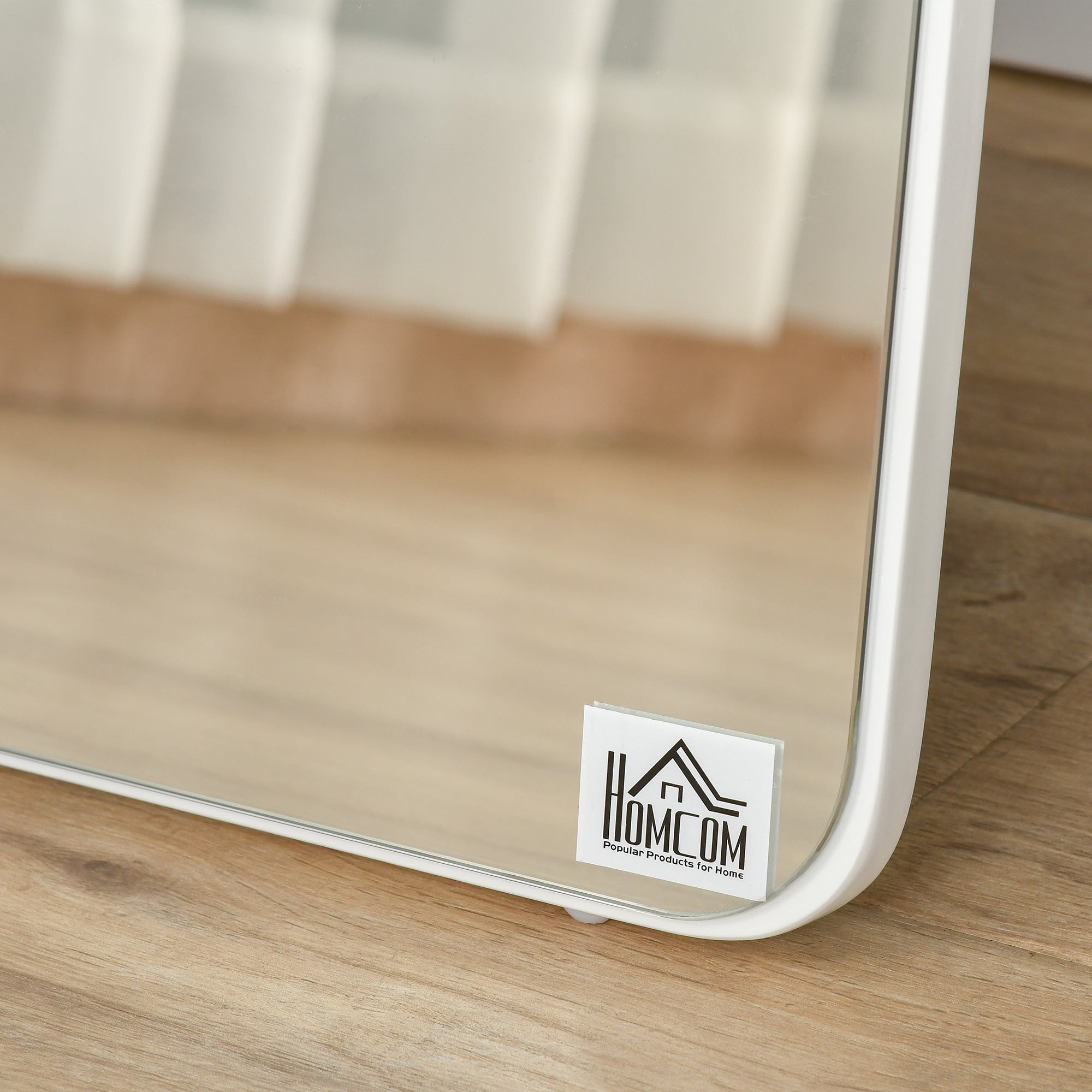 Full-length Mirror Standing Folding Frame Freestanding/Wall-Mounted