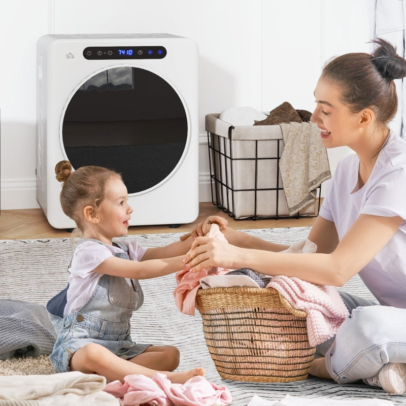 Tumble Dryer, 6 Programs, 4kg Capacity, White
