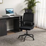 Office Chair Ergonomically Adjustable, Headrest, Armrests, Swivel, Rocking Function