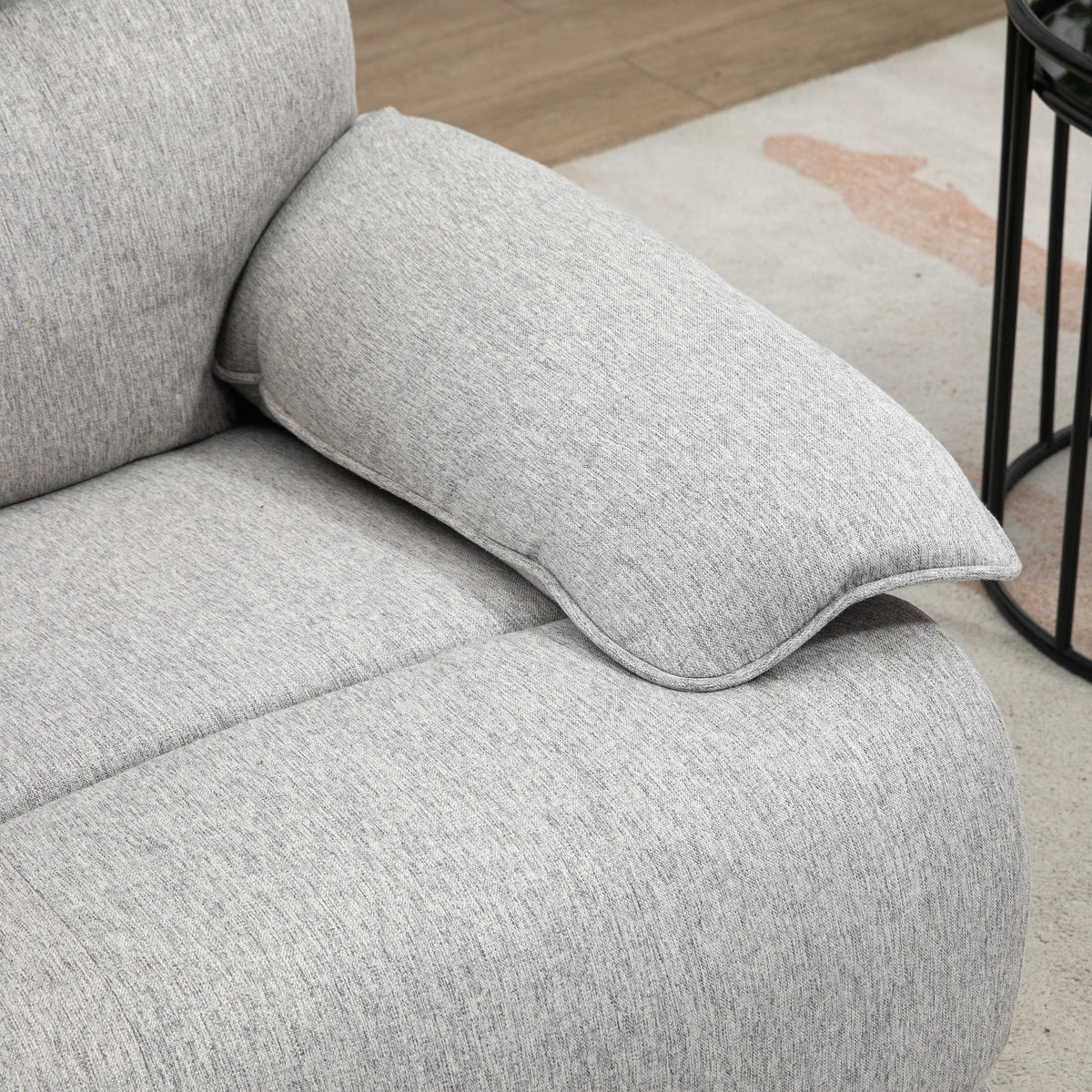 Reclining TV Armchair, Swivel Function Spring Core System Footrest