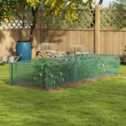 Plant Protection Tent 1.25 x 3.73 m Zippered Door Windproof Insect Net