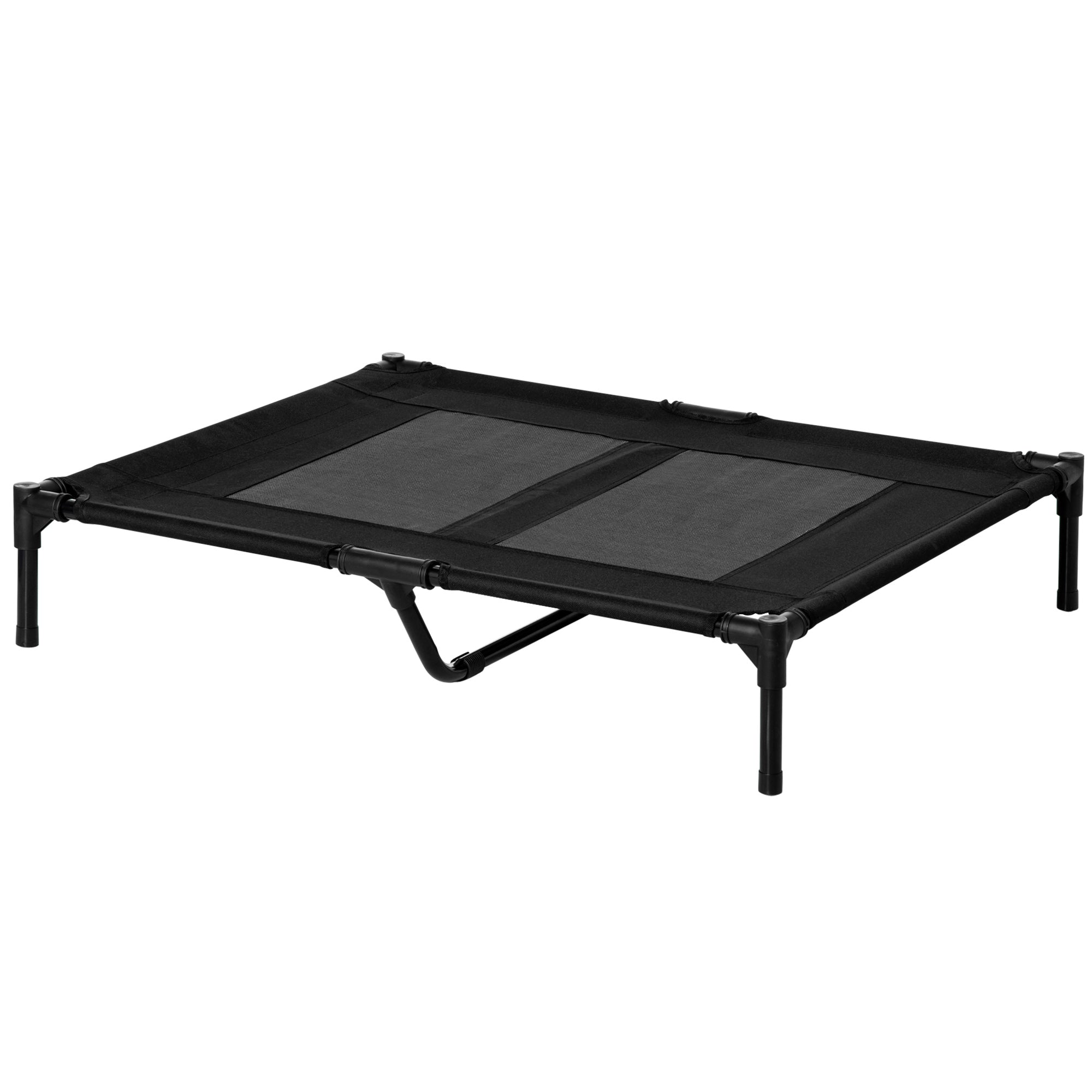 Hundeliege, erhöhtes Outdoor-Bett & Sofa, Oxford Schwarz