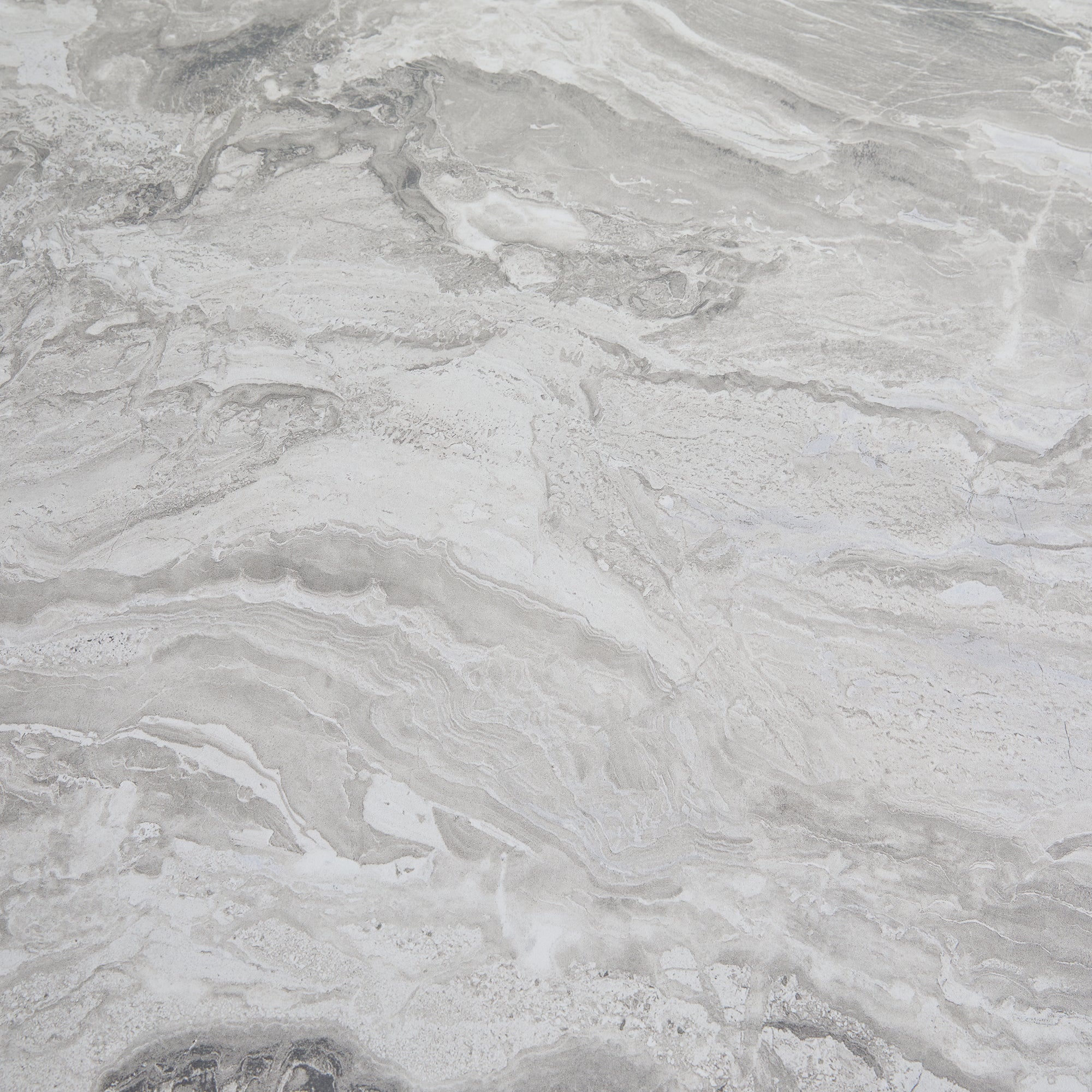 Telescopic Dining Table 99-159cm Extendable Pedestal Legs - Grey