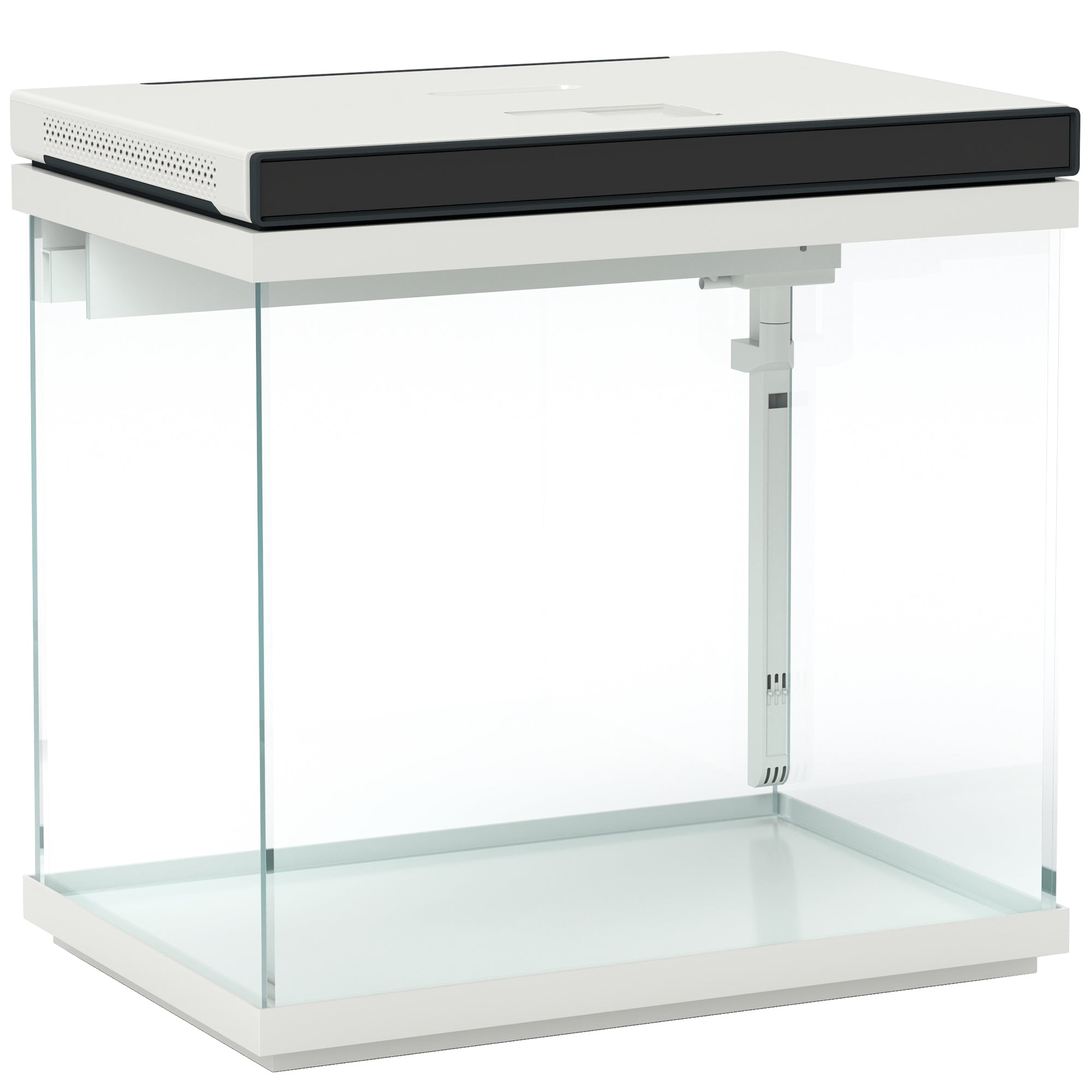 Aquarium 26 Liter, Filter, LED-Beleuchtung, Wasserpumpe, Klarglas