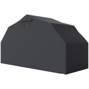 Motorcycle Cover, Foldable Outdoor Waterproof Winterproof XXL 345cm x 135cm x 191cm, Black