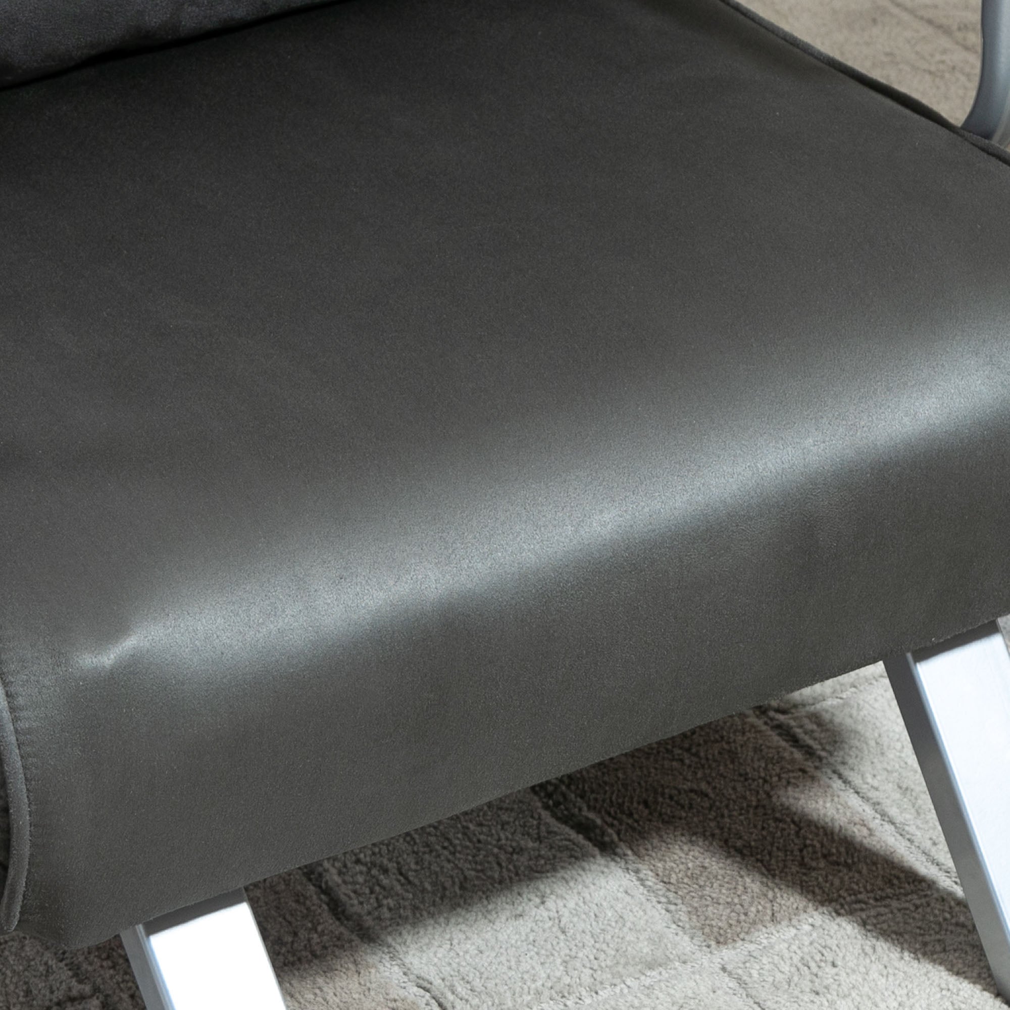 3-in-1 Sleeper Sofa Guest Bed Folding Mattress Chaise Lounge, Grey
