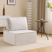 Einzelsofa, kleiner Sitzsack-Sessel, für Wohnzimmer, Schlafzimmer, Gästezimmer oder Kinderzimmer