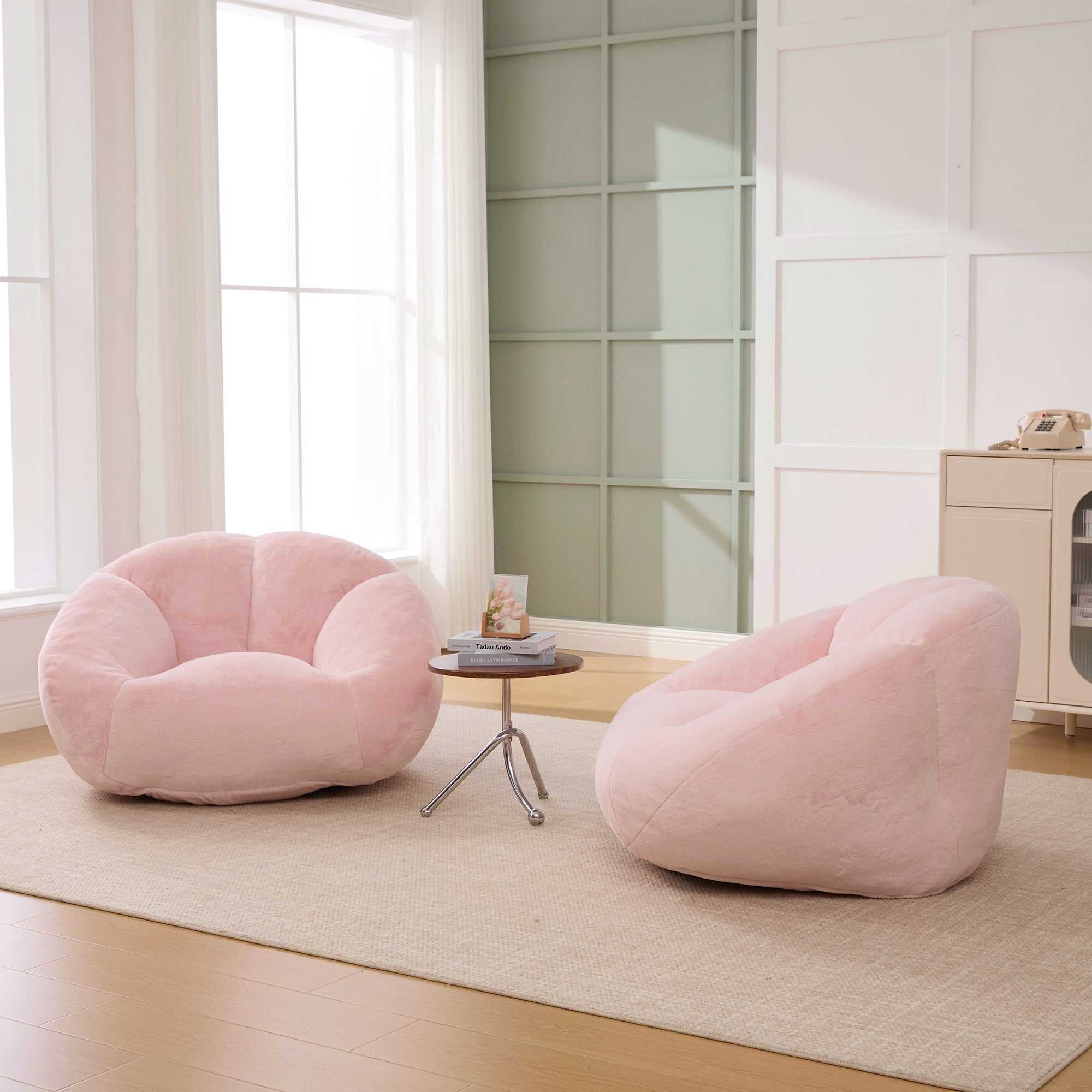 Beanbag Sofa Soft Plush Non-slip No Assembly Required