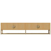 TV Cabinet 180 cm, Wood Grain Finish